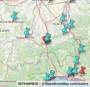 Mappa 15076 Ovada AL, Italia (22.1985)