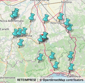Mappa 15076 Ovada AL, Italia (17.765)