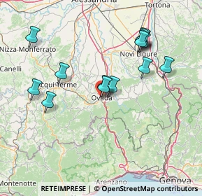 Mappa 15076 Ovada AL, Italia (15.00714)