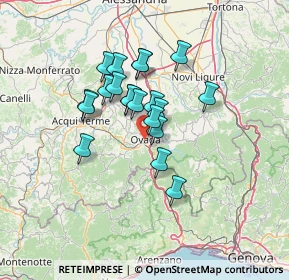 Mappa 15076 Ovada AL, Italia (10.218)