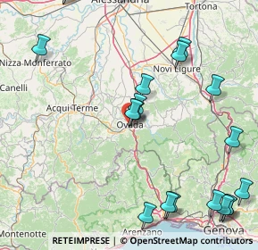 Mappa 15076 Ovada AL, Italia (22.569)