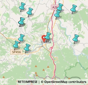 Mappa 15076 Ovada AL, Italia (4.94583)