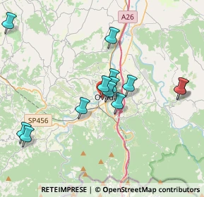 Mappa 15076 Ovada AL, Italia (3.97571)