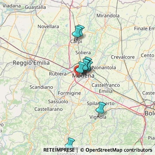 Mappa Via Alexander Fleming, 41126 Modena MO, Italia (20.87692)