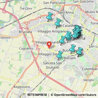 Mappa Via Alexander Fleming, 41126 Modena MO, Italia (2.2785)