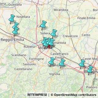 Mappa Via Wolfgang Amadeus Mozart, 41122 Modena MO, Italia (15.93923)