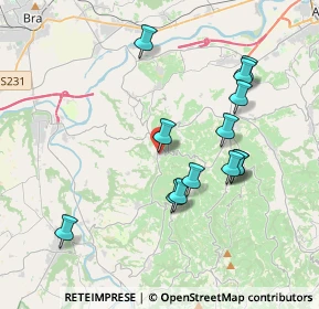 Mappa Via San Martino, 12064 La Morra CN, Italia (3.75154)