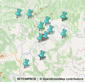 Mappa Regione Potovio, 14050 Cessole AT, Italia (3.53308)
