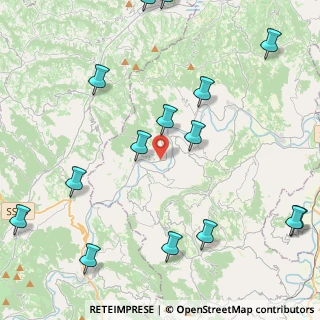 Mappa Regione Potovio, 14050 Cessole AT, Italia (6.658)