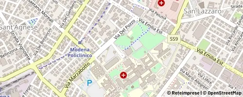 Mappa Modena