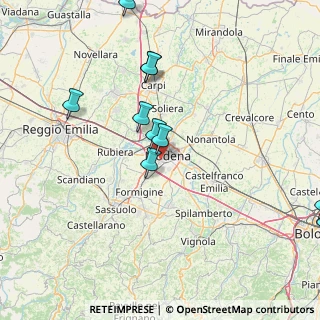 Mappa Via Giuseppe Flaiani, 41126 Modena MO, Italia (19.79364)