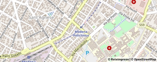 Mappa Modena