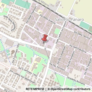 Mappa Via Imprenditori, 13, 41122 Modena, Modena (Emilia Romagna)