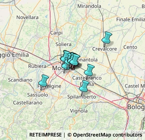 Mappa Via Imprenditori, 41122 Modena MO, Italia (5.62154)