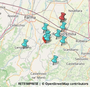 Mappa Via Alcide De Gasperi, 42020 Quattro Castella RE, Italia (10.40727)