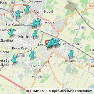Mappa Via Edoardo Di Capua, 41122 Modena MO, Italia (2.01154)