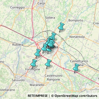 Mappa Viale Buon Pastore, 41126 Modena MO, Italia (3.94077)