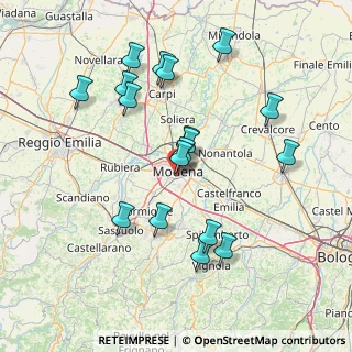 Mappa Viale Buon Pastore, 41126 Modena MO, Italia (15.09056)