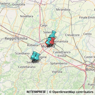 Mappa Viale Buon Pastore, 41126 Modena MO, Italia (8.04692)