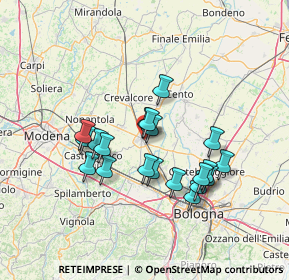 Mappa Via del Caravaggio, 40017 San Giovanni in Persiceto BO, Italia (12.3045)