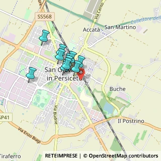 Mappa Via del Caravaggio, 40017 San Giovanni in Persiceto BO, Italia (0.66273)
