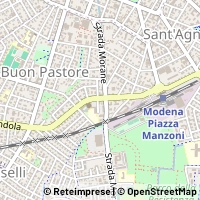 Mapa Modena