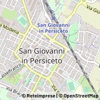 Map San Giovanni in Persiceto