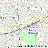 Karte Modena