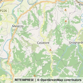 Mappa Cavatore