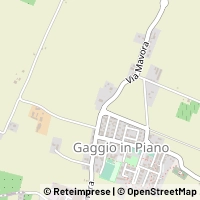 Mapa Castelfranco Emilia