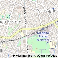 Kaart Modena