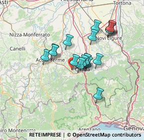 Mappa Piazza Dott. Ferrando, 15010 Cremolino AL, Italia (11.59444)