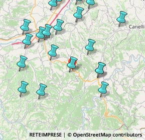 Mappa Località Manera, 12050 Serravalle Langhe CN, Italia (9.781)