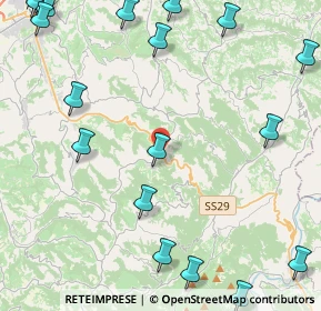 Mappa SP 429, 12050 Alba CN (6.7)