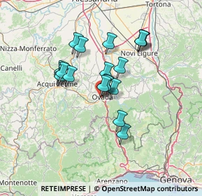 Mappa Via Gea Mario, 15076 Ovada AL, Italia (11.02105)