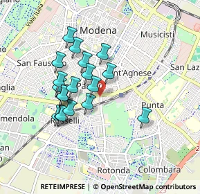 Mappa Strada delle Morane, 41124 Modena MO, Italia (0.762)