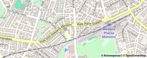 Mappa Módena
