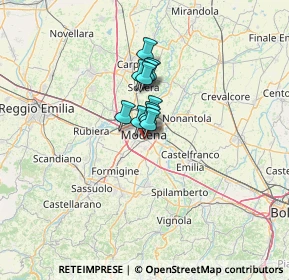 Mappa Strada delle Morane, 41124 Modena MO, Italia (6.44727)