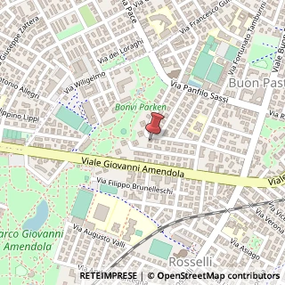 Mappa Via Aroldo Bonzagni, 95, 41124 Modena, Modena (Emilia Romagna)