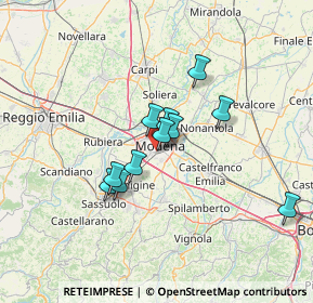 Mappa Via Duccio da Boninsegna, 41124 Modena MO, Italia (10.4)