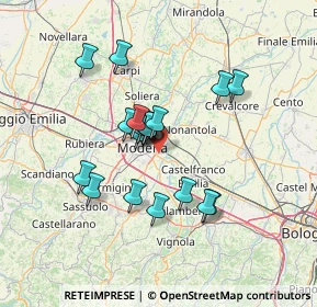 Mappa Degli Scarlatti, 41122 Modena MO, Italia (11.36263)