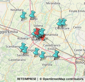 Mappa Degli Scarlatti, 41122 Modena MO, Italia (12.23438)