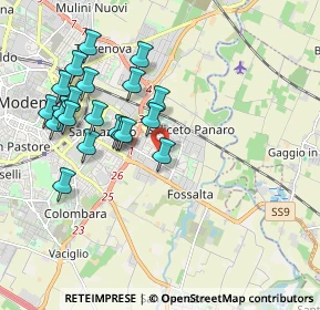 Mappa Degli Scarlatti, 41122 Modena MO, Italia (1.946)