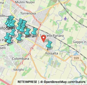 Mappa Degli Scarlatti, 41122 Modena MO, Italia (2.642)