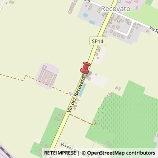 Mappa Via per Recovato, 32, 41013 Castelfranco Emilia, Modena (Emilia Romagna)