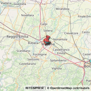 Mappa Via Bartolomeo Avanzini, 41124 Modena MO, Italia (49.34545)