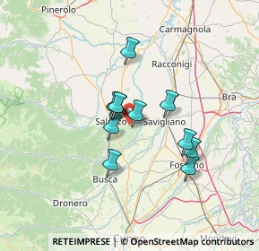 Mappa Via Valparasco, 12030 Saluzzo CN, Italia (9.91727)