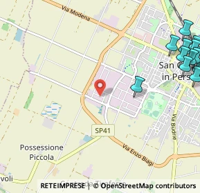 Mappa Via Charles Darwin, 40017 San Giovanni in Persiceto BO, Italia (1.71167)