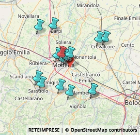 Mappa Via Michele Fusco, 41122 Modena MO, Italia (12.12)