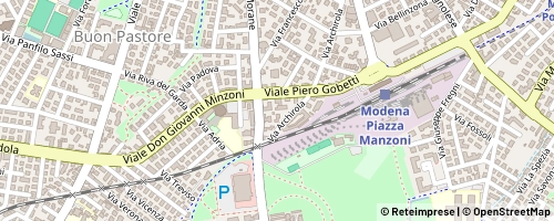 Mappa Modena